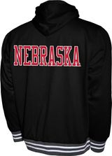 Nebraska full-zip hoodie, back