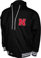 Nebraska full-zip hoodie, front