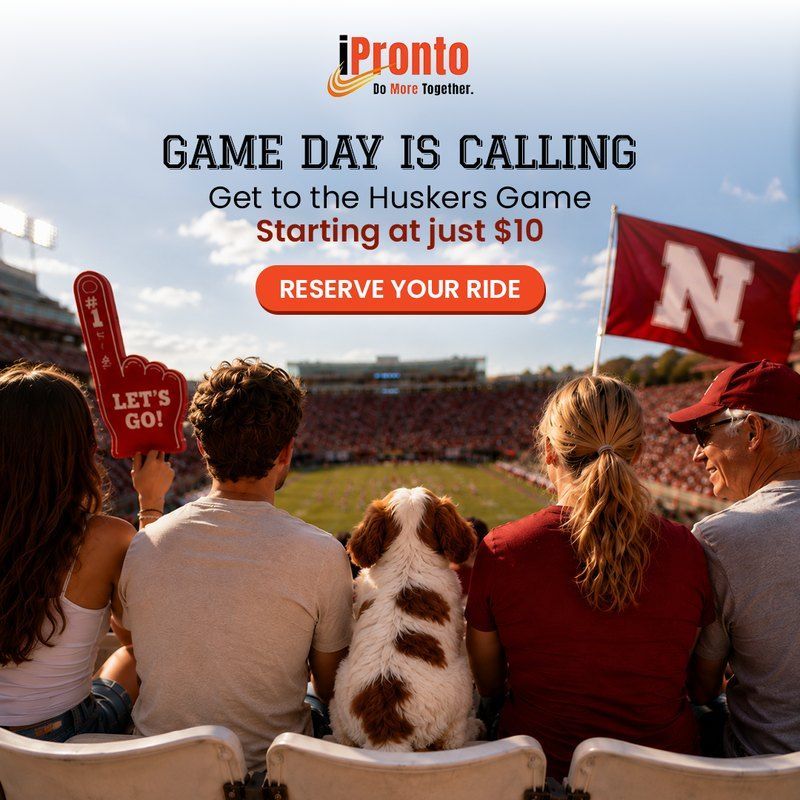 Game day is calling. Get to the Huskers game, starting at just $10.