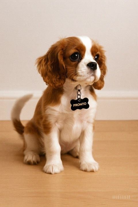 Pronto at His name tag