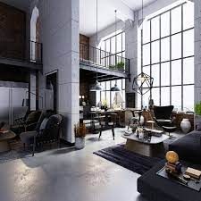Este un living cu multe ferestre si mobilier.