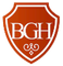 Casa Bugo Arsenal Logo: shield-shaped, orange with white border, featuring the letters