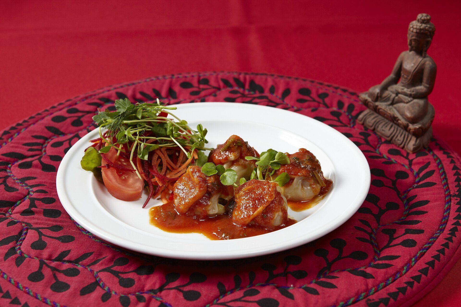 Food Plating — Kathmandu Kitchen in Kingscliff, NSW
