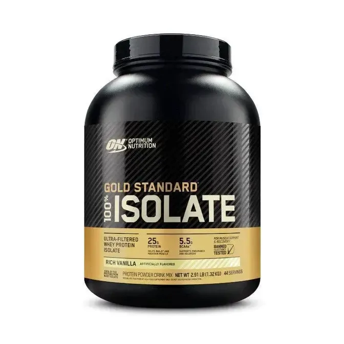 Optimum Nutrition Whey Protein Isolate (Vanilla 44 Serves)