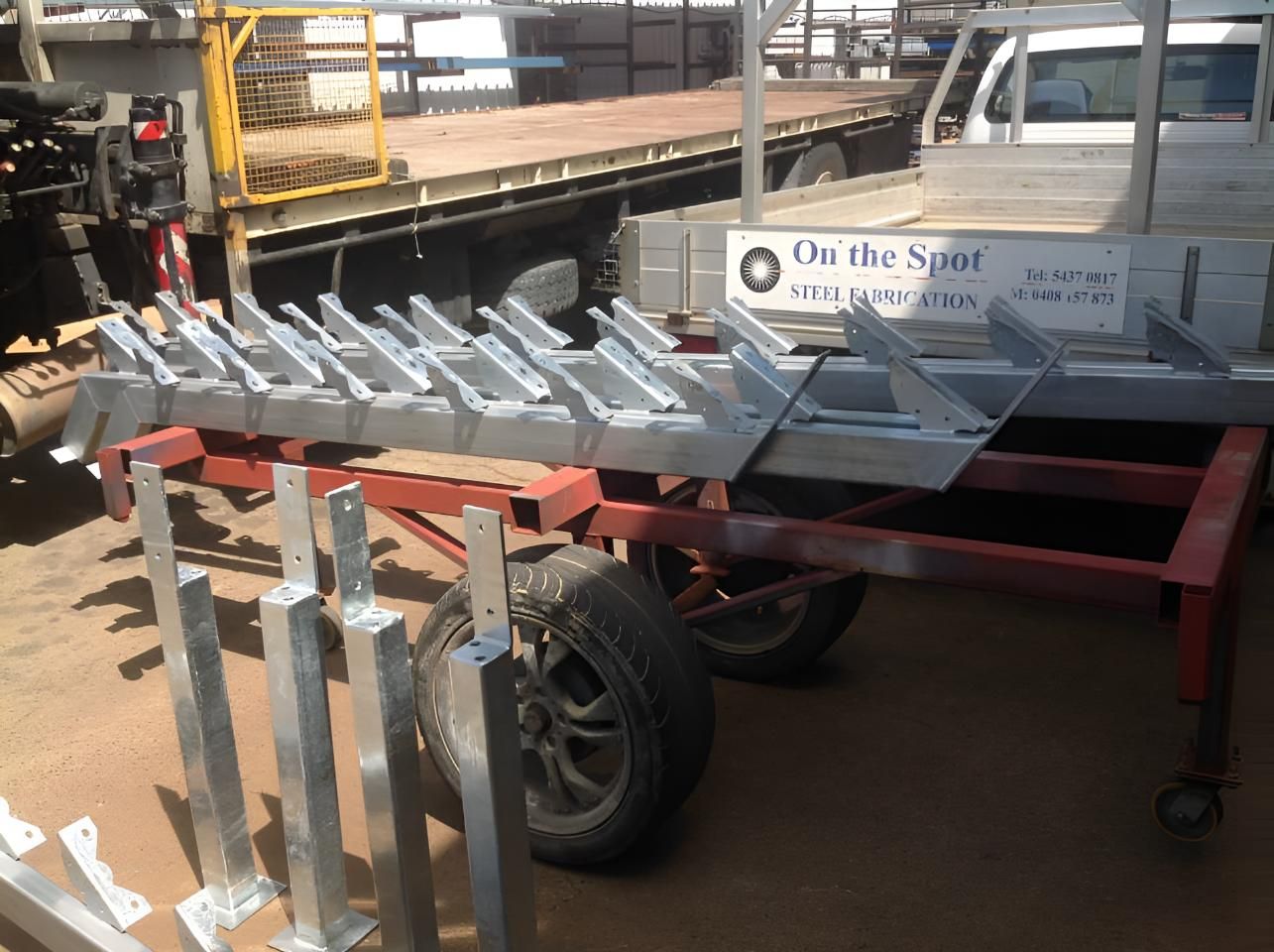 High Quality Metal Even on Processed — On The Spot Steel Fabrication in Caloundra West, QLD