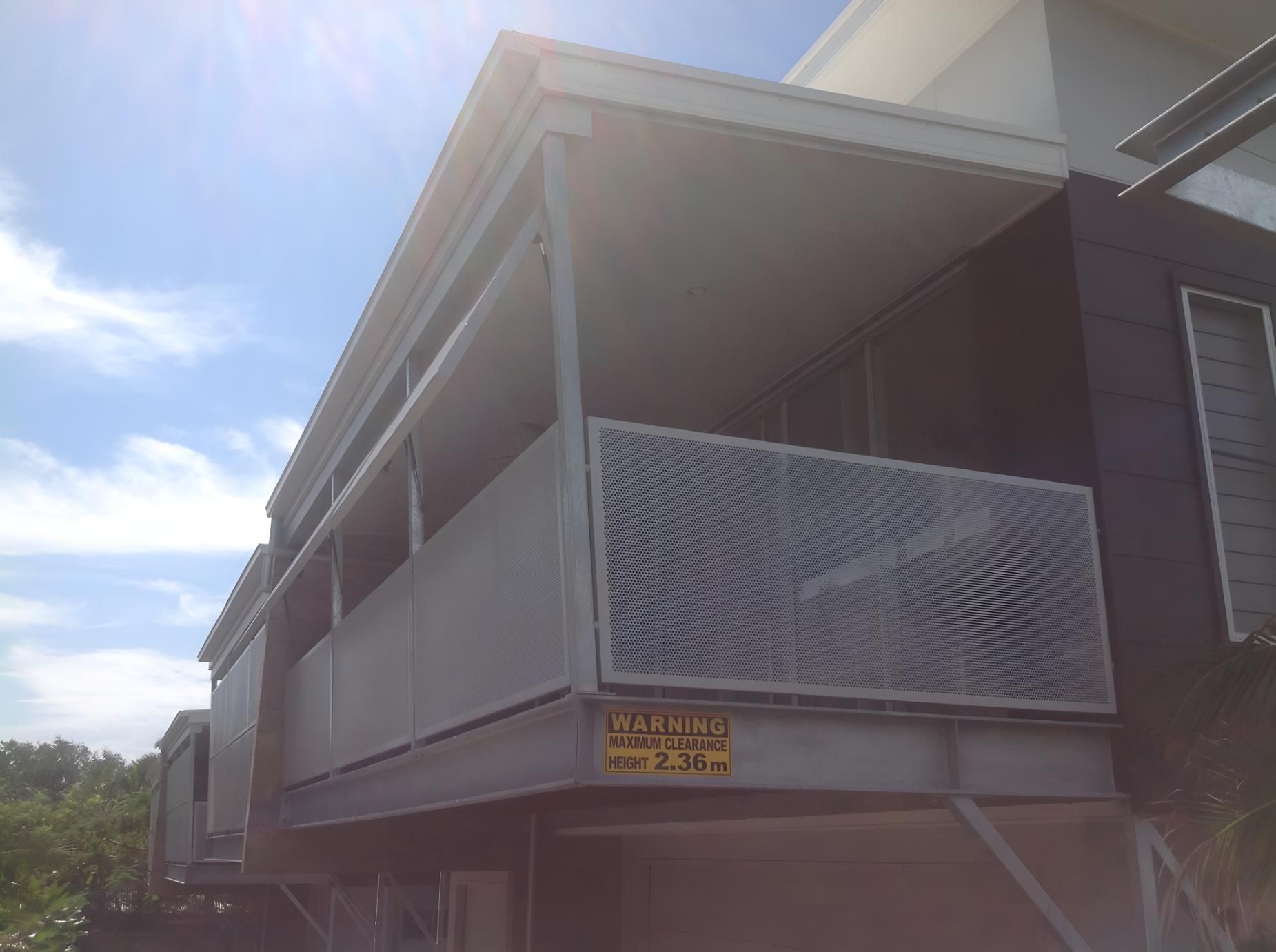 Building With an Aluminium Screens — On The Spot Steel Fabrication in Caloundra West, QLD