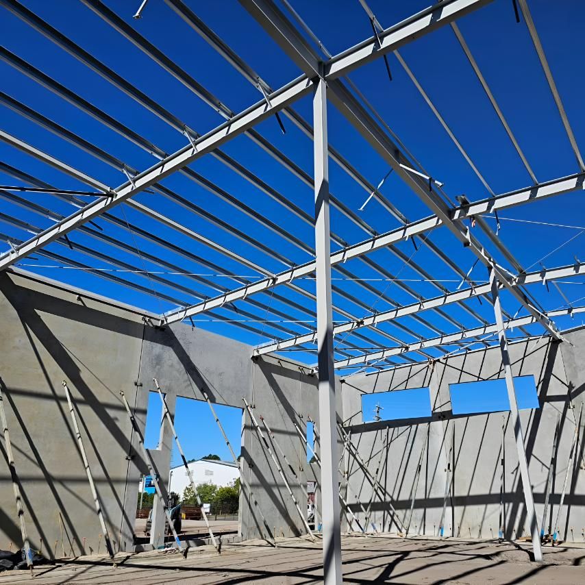 Building Under Construction — On The Spot Steel Fabrication in Caloundra West, QLD