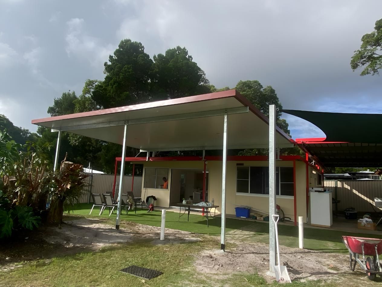 Customized Awnings for Clients Need — On The Spot Steel Fabrication in Caloundra West, QLD