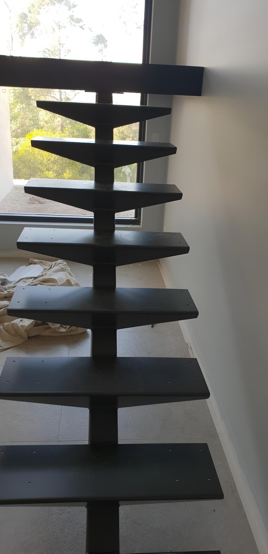 Close Up of a Staircase in a Room — On The Spot Steel Fabrication in Caloundra West, QLD