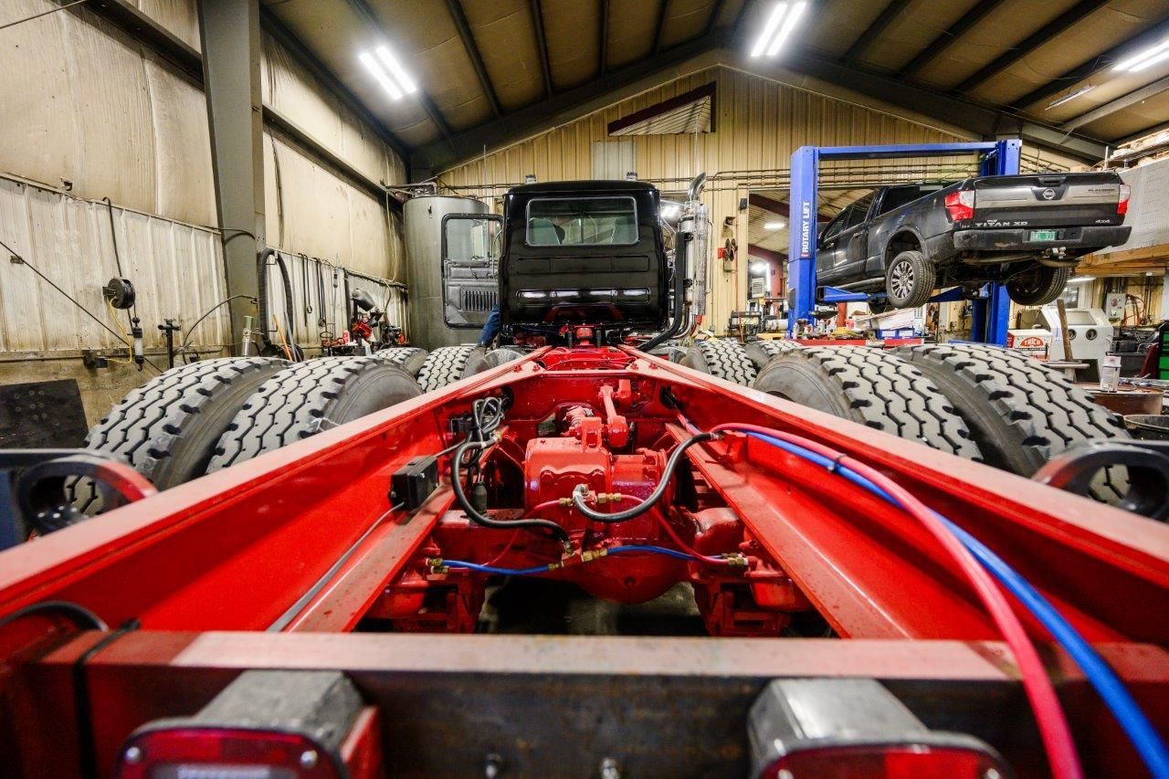 Frame Rail Replacement at Global Truck Traders﻿ in ﻿Winchester, NH﻿