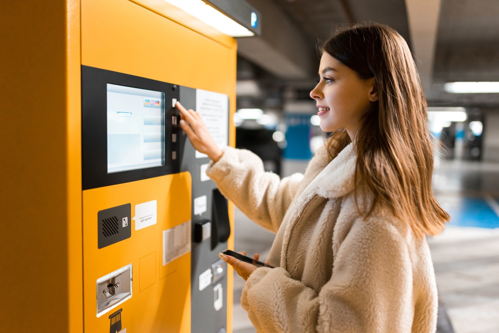 caisse automatique parking
