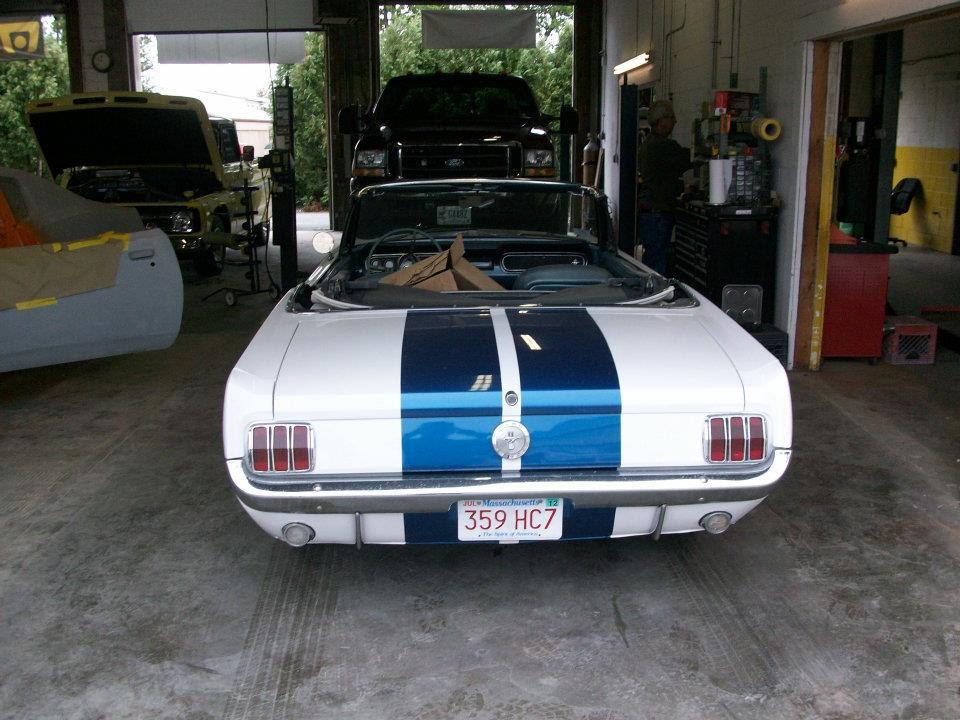 Vehicle at auto body shop near Amesbury, MA