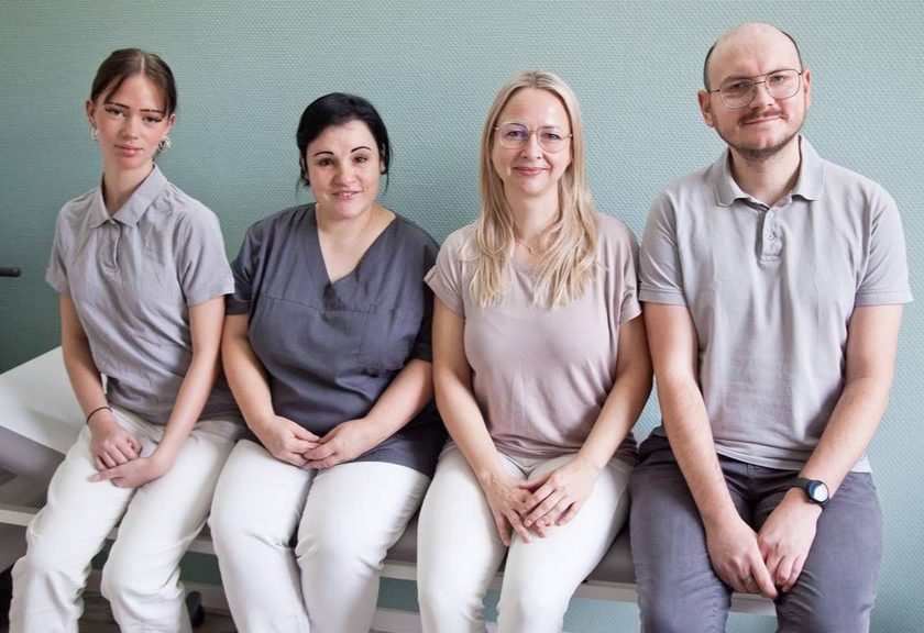 Das Praxisteam der Hausarztpraxis Dr. Juliane Heimer.