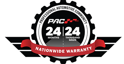 PAC WARRANTY BADGE | Tony's European Auto Service