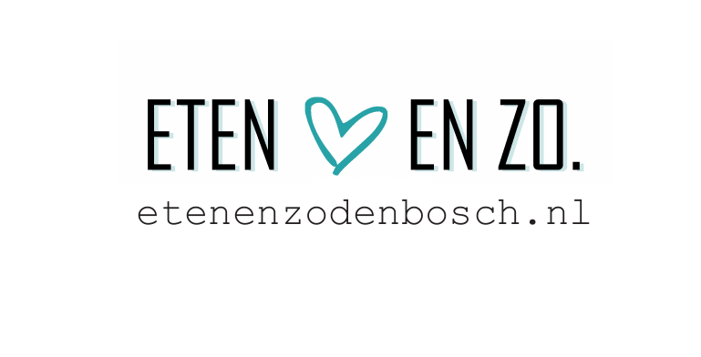 Het logo van Eten en Zo, met de merknaam in zwarte letters, een turquoise hartje en daaronder de website-URL.