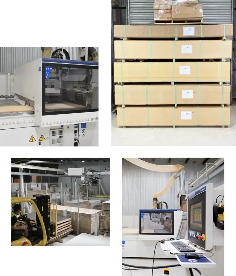 Book a free factory tour with Smart Cut Cabinetry Supplies in Ballarat