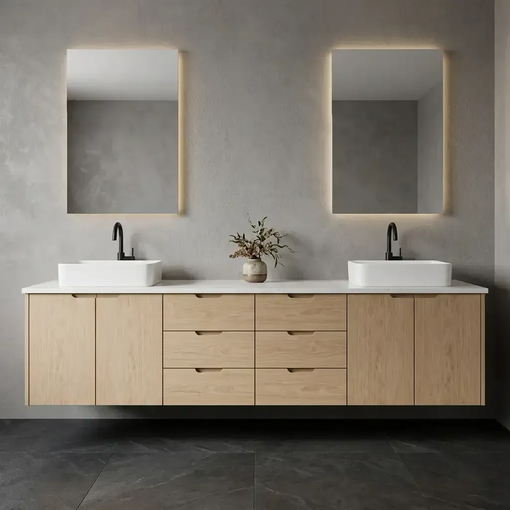 Double Sink Vanity Template from Smart Cut Cabinetry Supplies