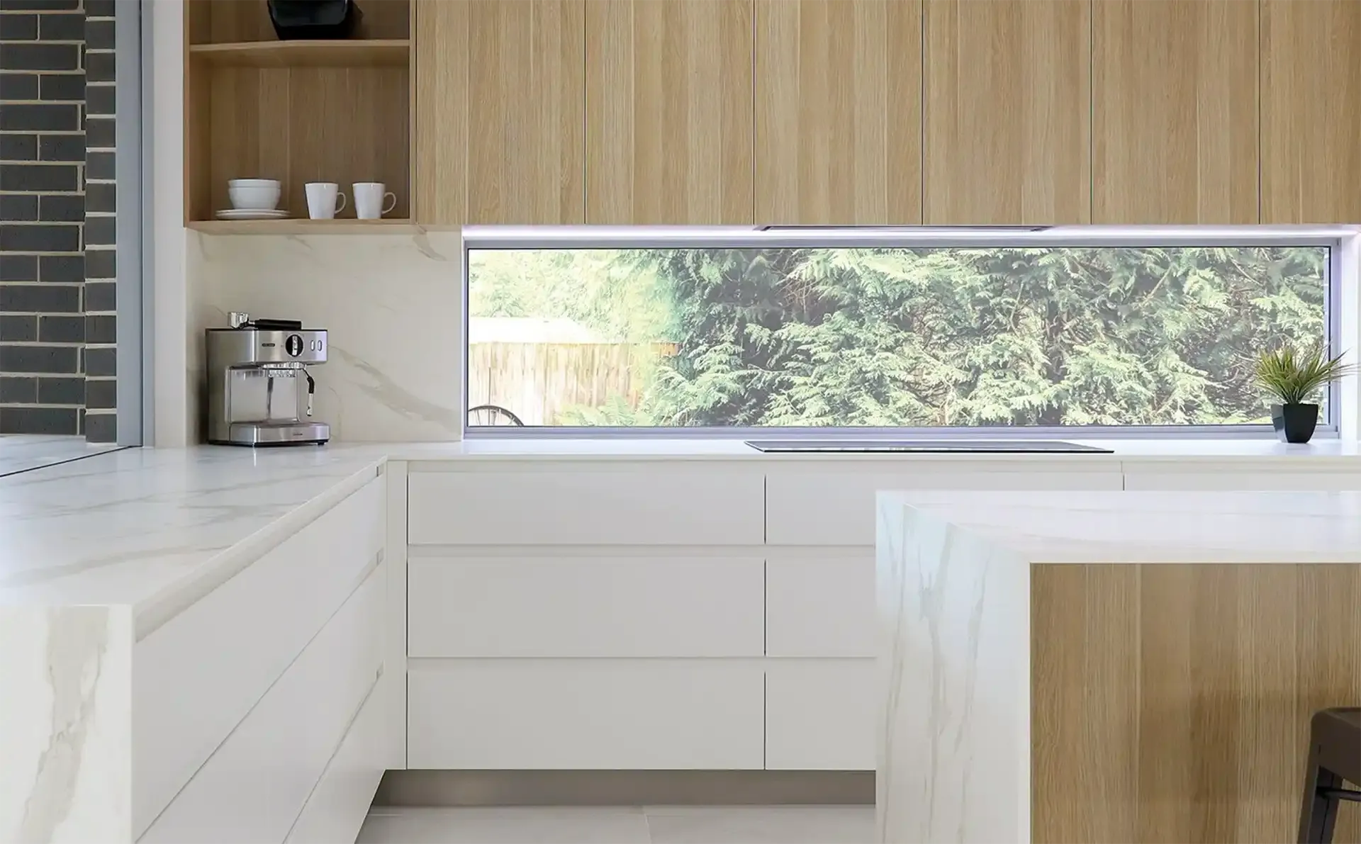 Smart Range 'Blossom' cabinet doors and panels from Smart Cut