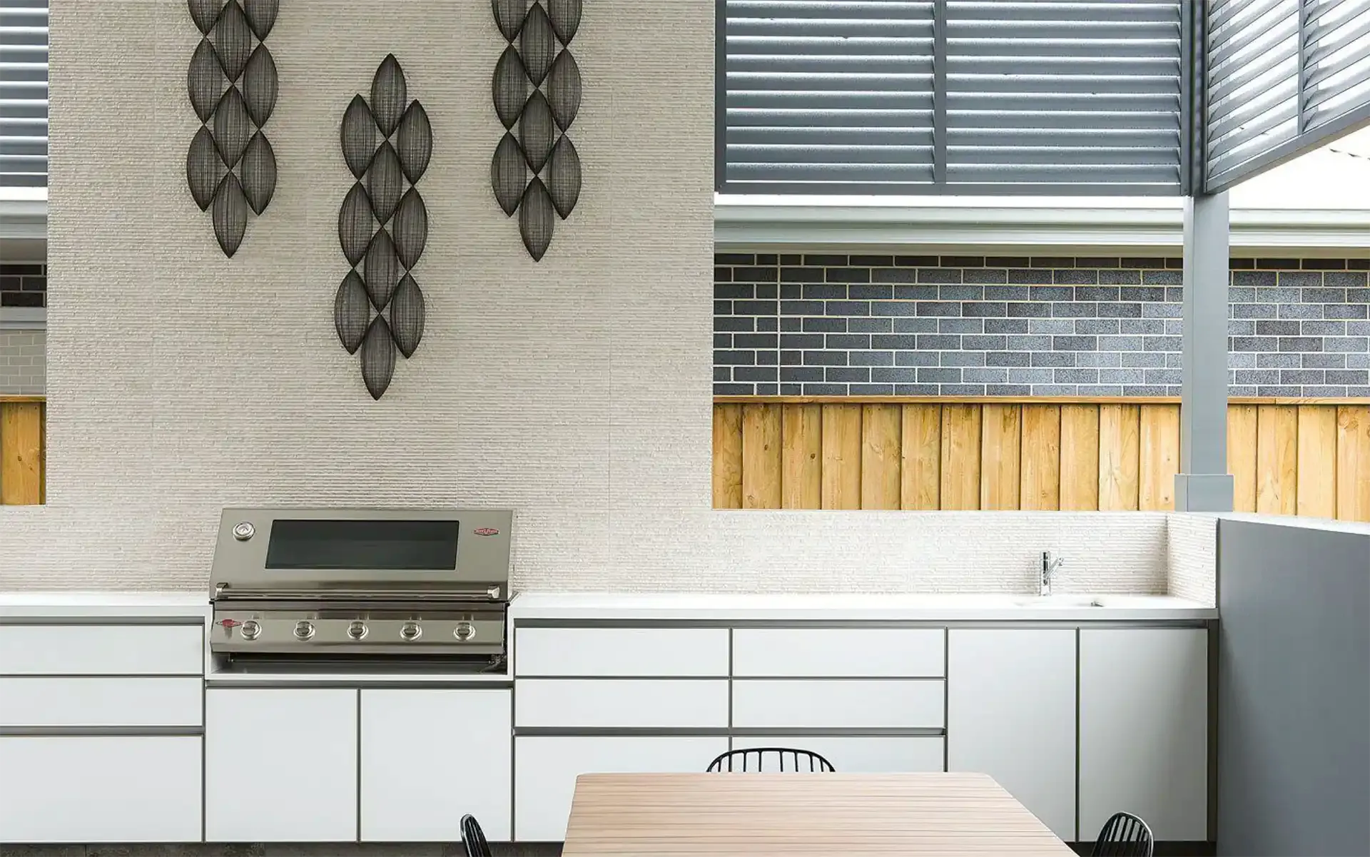 Smart Range 'Polar White' cabinet doors and panels from Smart Cut