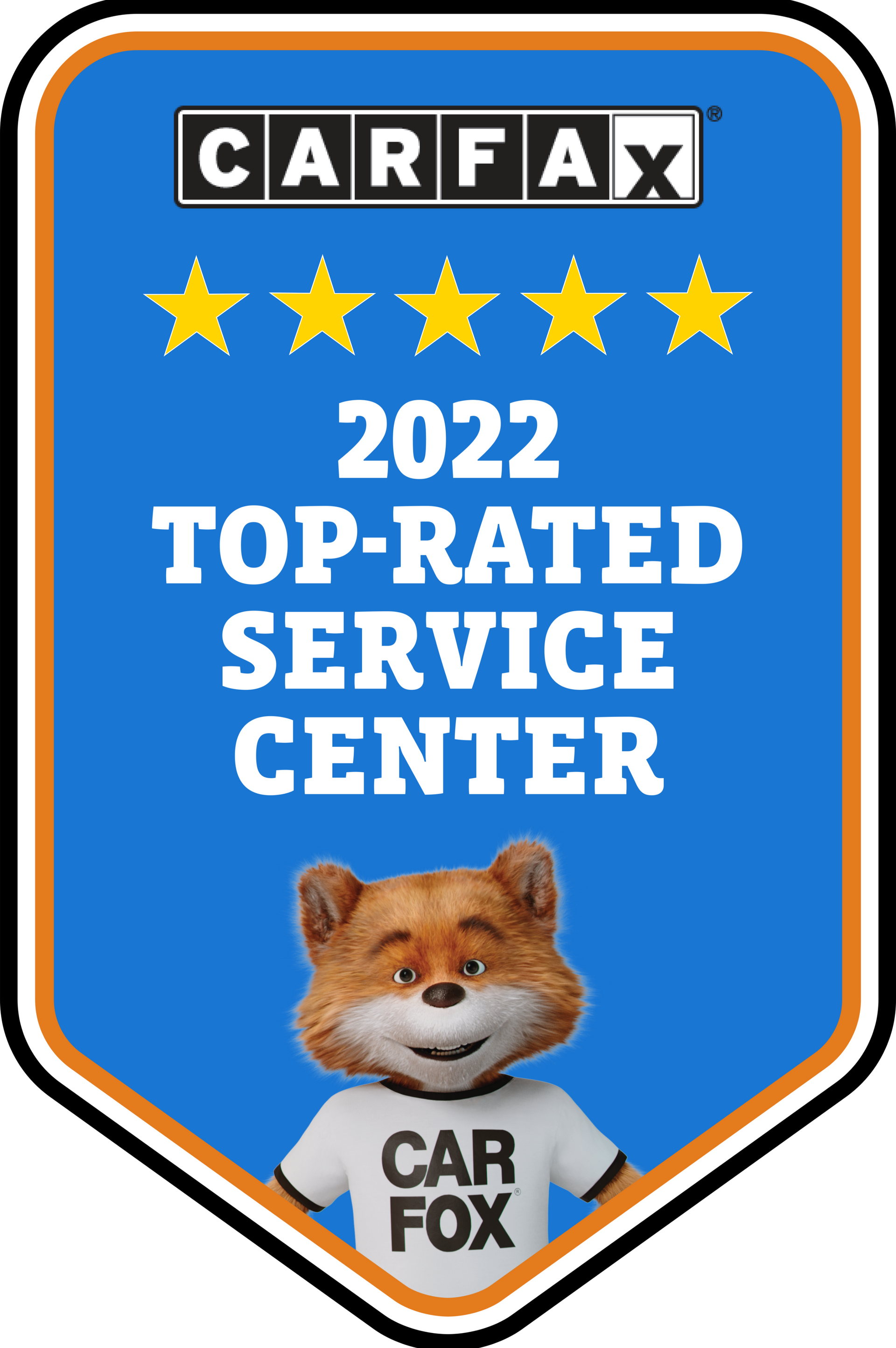 Carfax 2022 Top-Rated Service Center Award Logo | Eurwerks