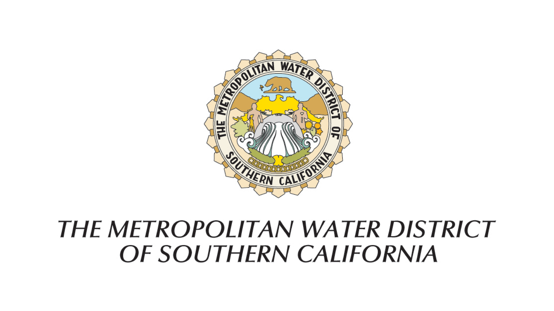 The Metropolitan Water District of Southern California logo.