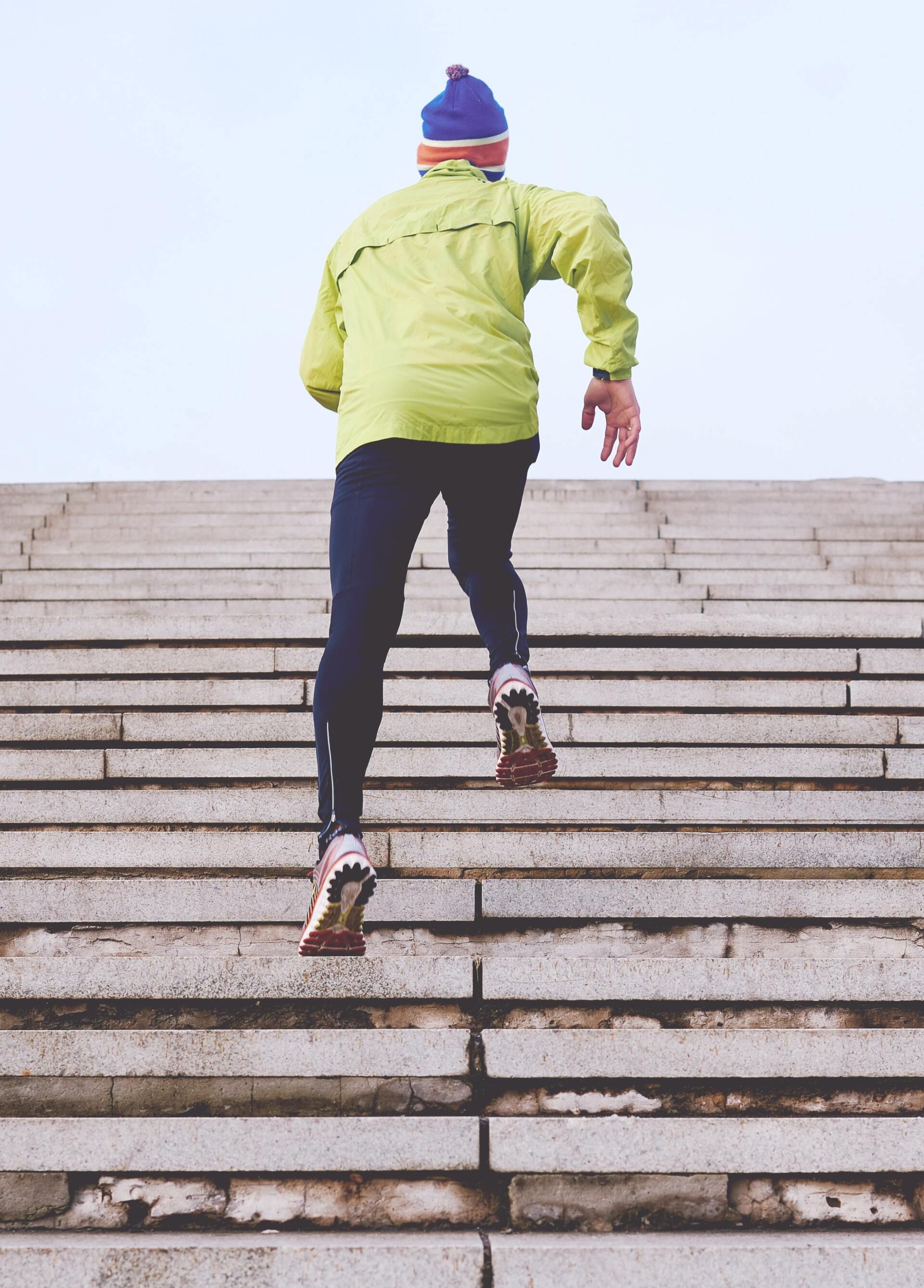 man running