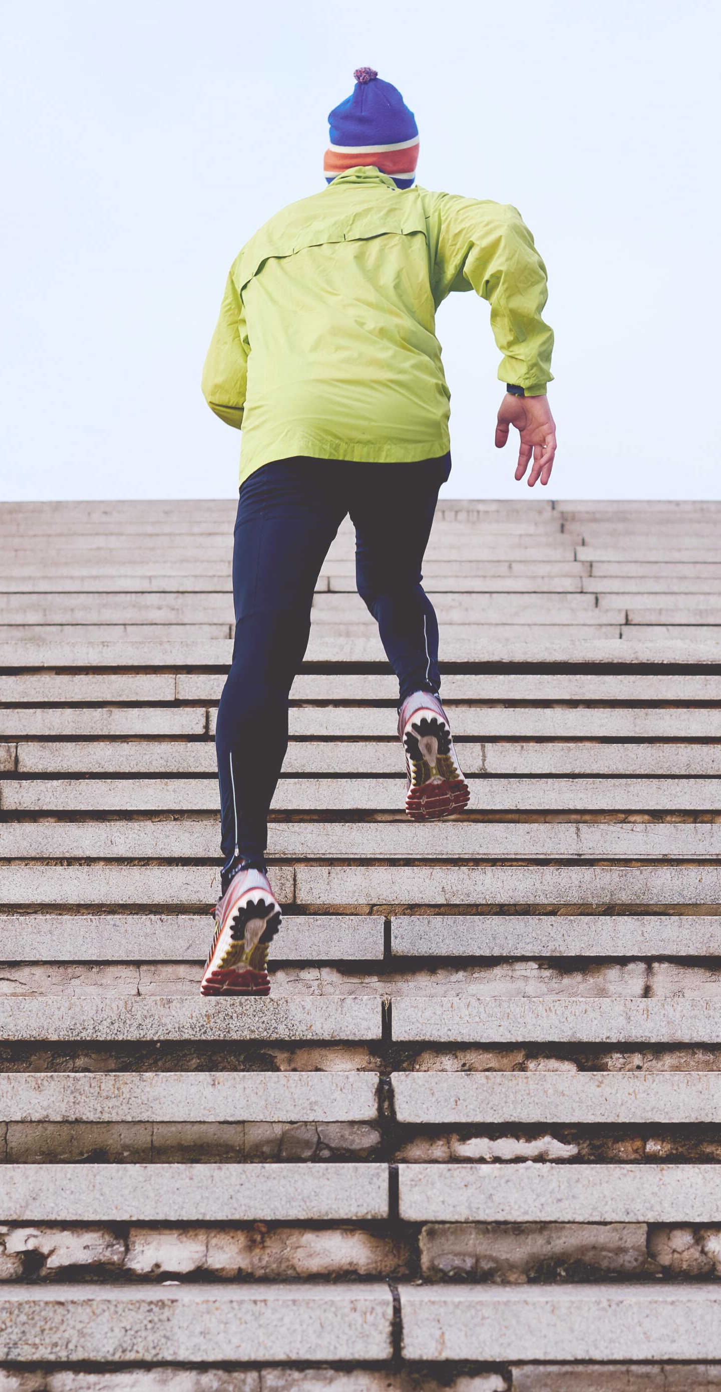 man running