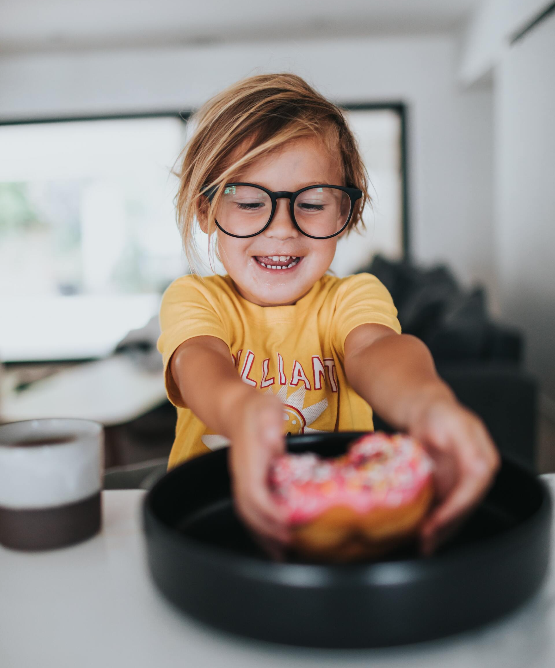 kid in glasses