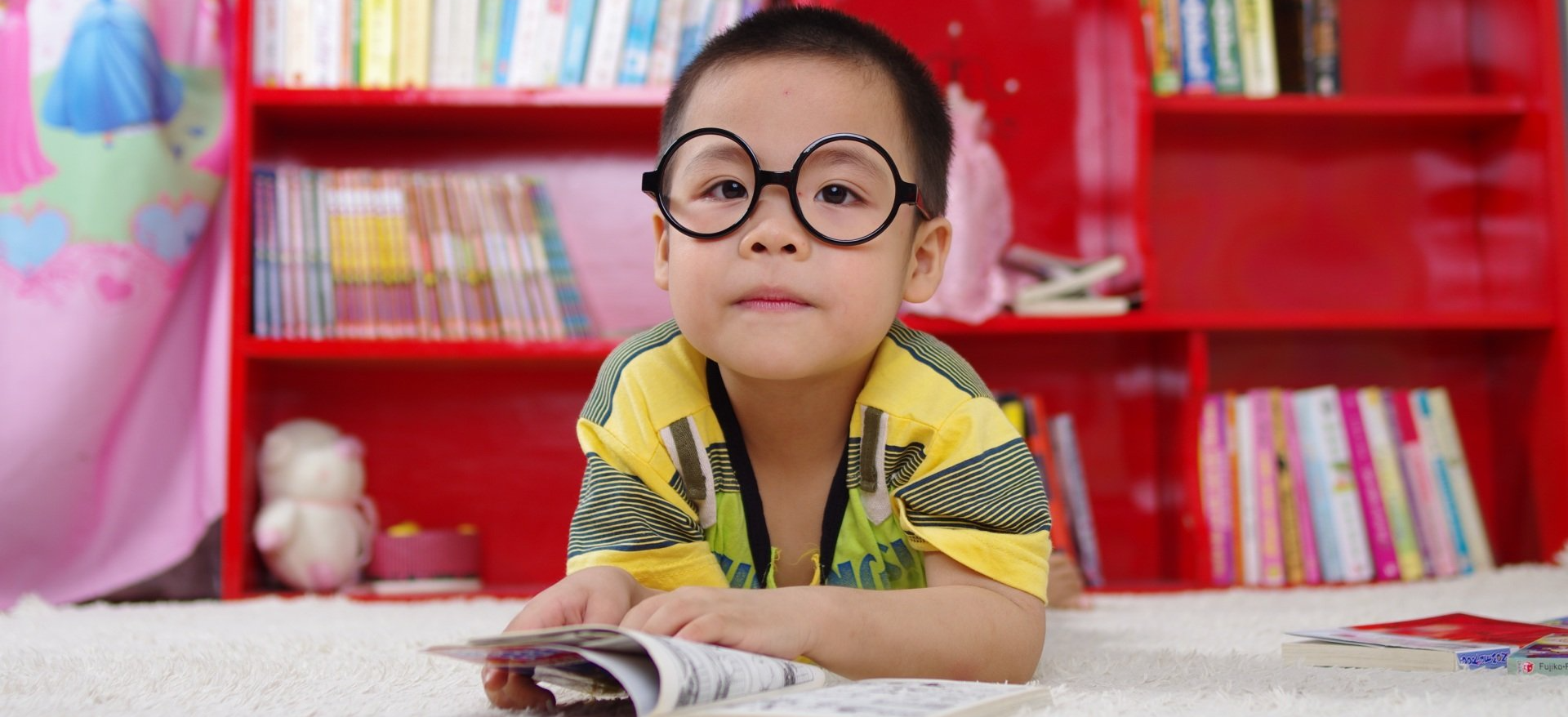 boy in glasses