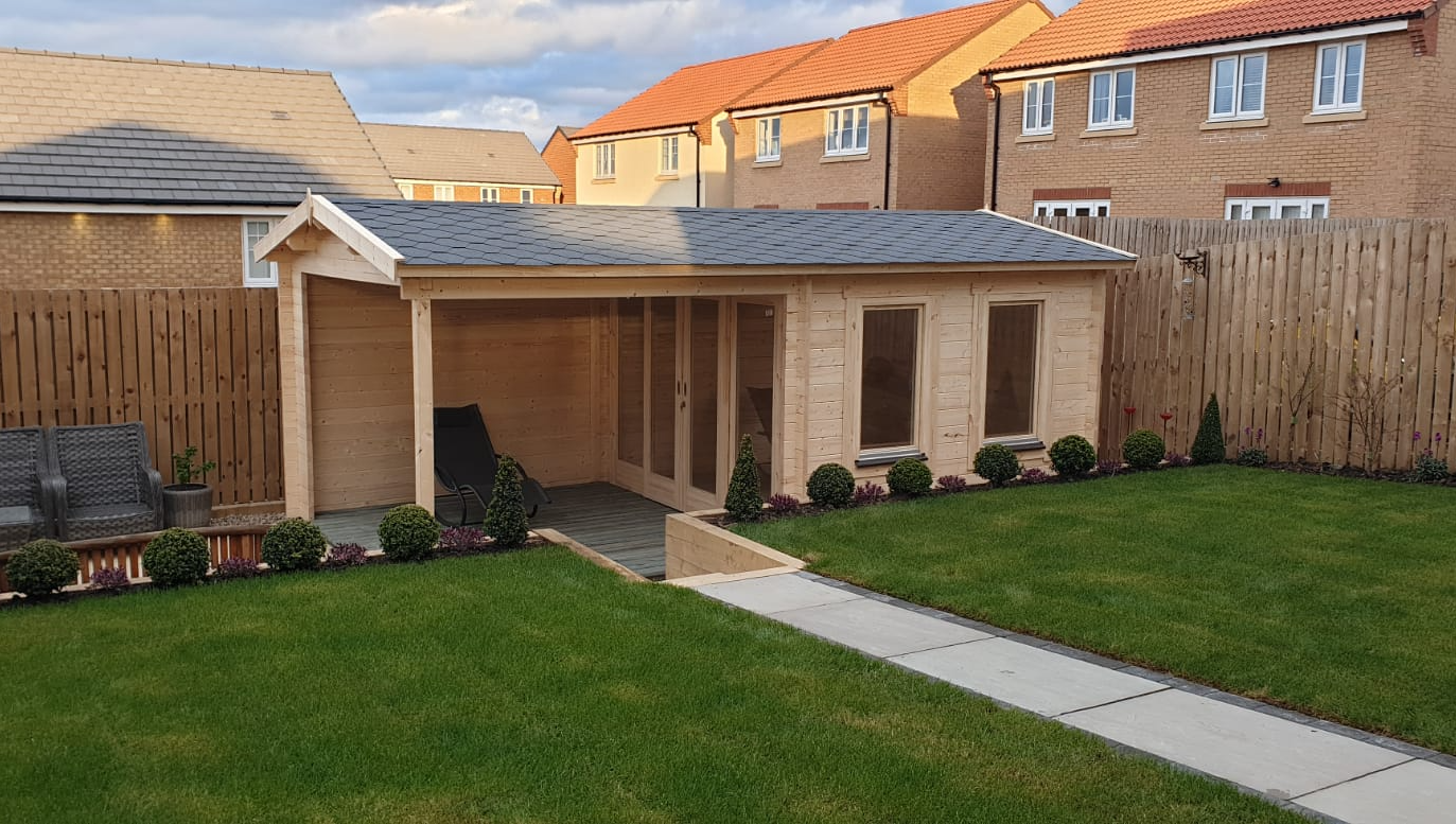 6m x 4m summer house
