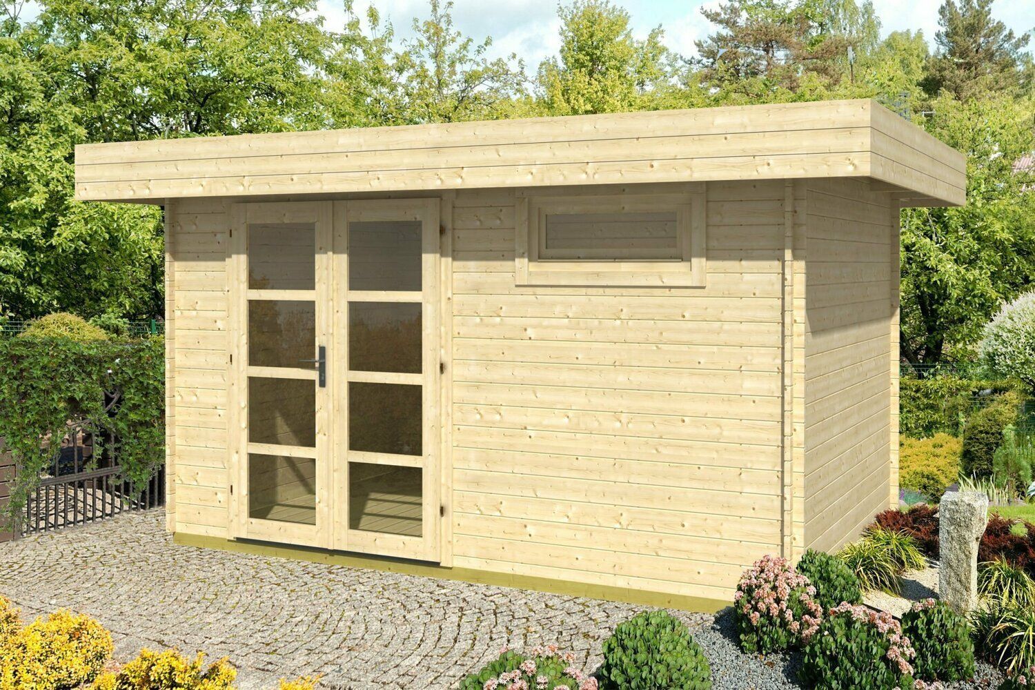 Oriental-3  |  Log Cabin