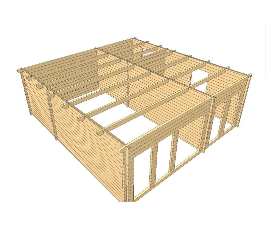 6m x 4m summer house bespoke garden building