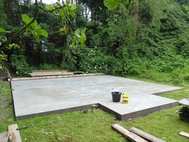 Concrete base