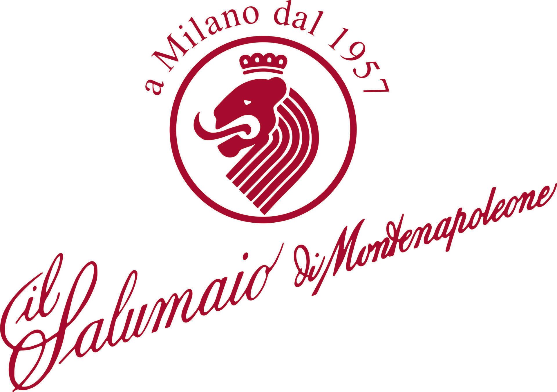 Un logo milano dal 1957 con un leone in cerchio