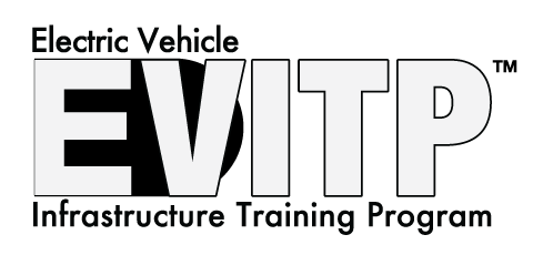 The logo for the electric vehicle infrastructure training program