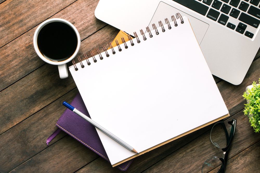 Notepad With Coffee
