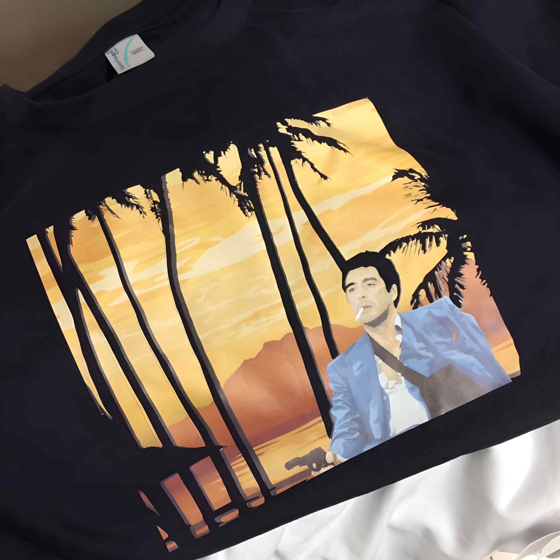 Scarface Tony Montana T-Shirt — Cairns Custom T-Shirts In Cairns City, QLD