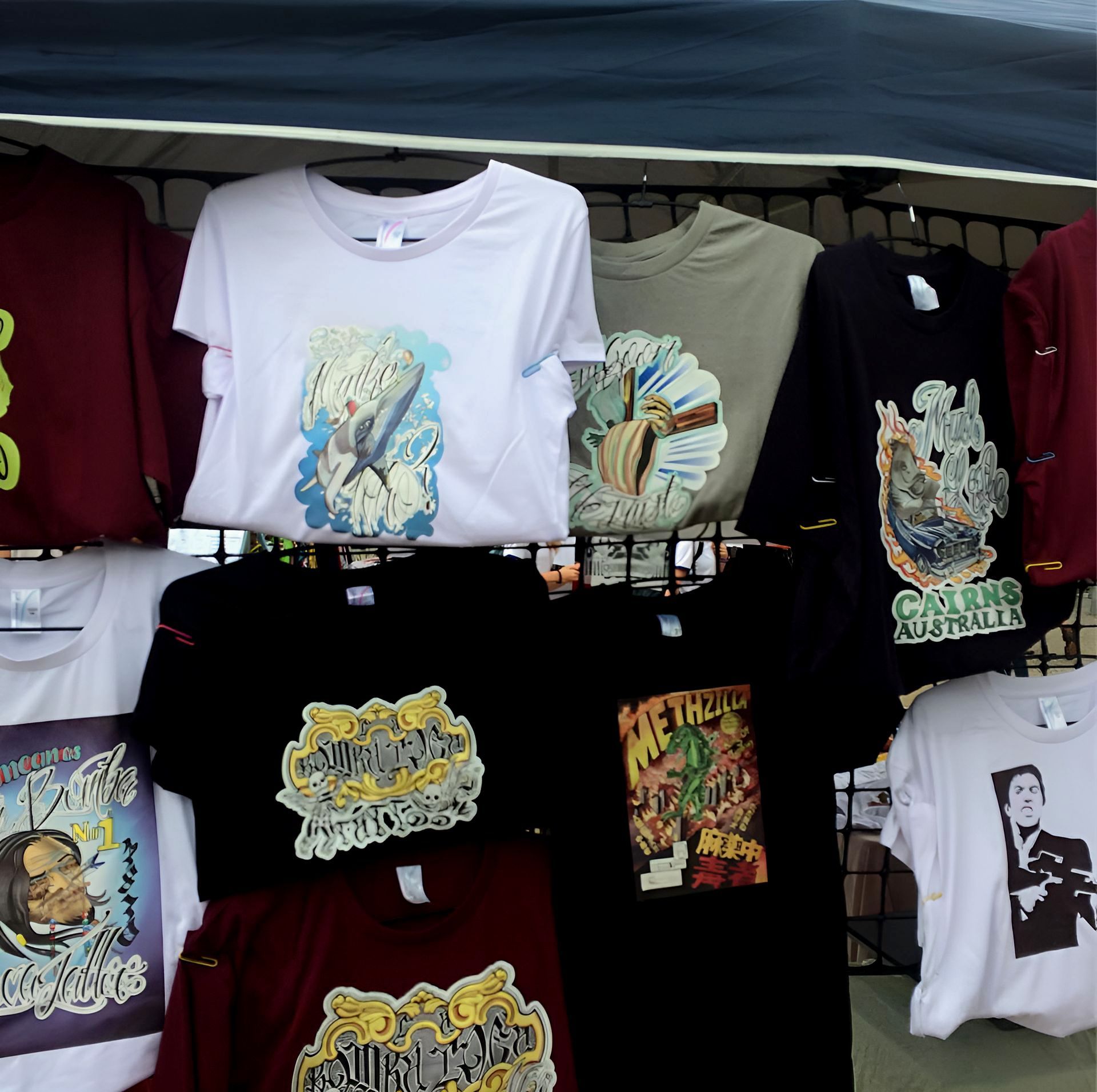 Multiple Printed Shirts - Cairns Custom T-Shirts In Cairns City, QLD
