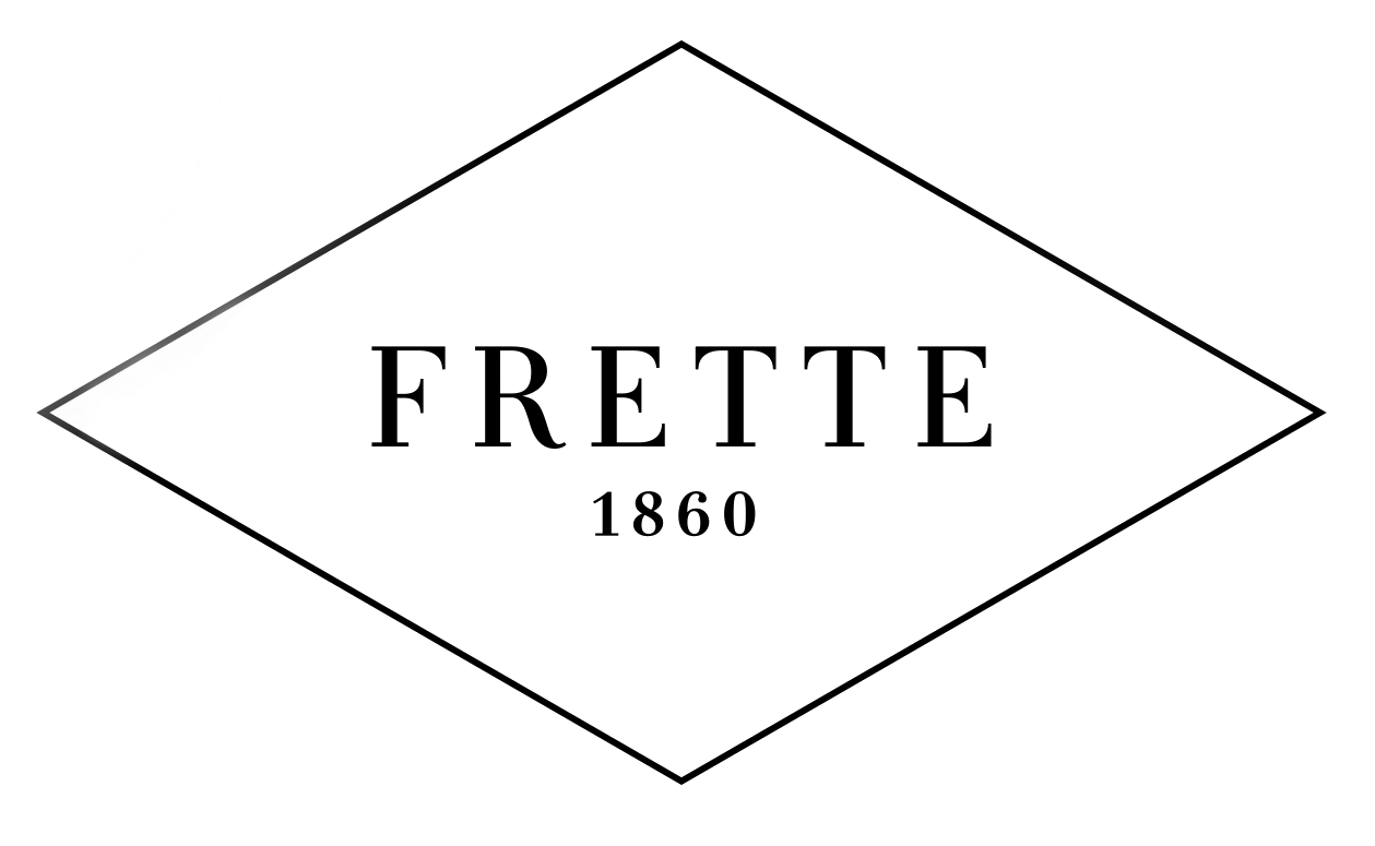 Frette logo: diamond shape with 