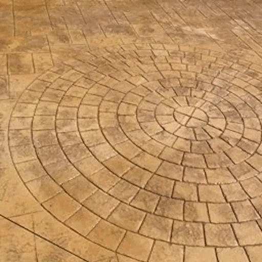 Buff Golden Brown Concrete Driveways & Patios | Essex Drives