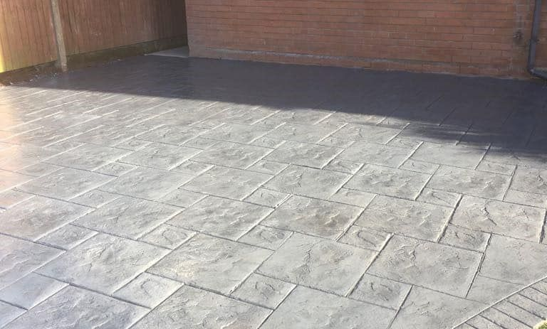 Printed Concrete Patios | Essex Drives