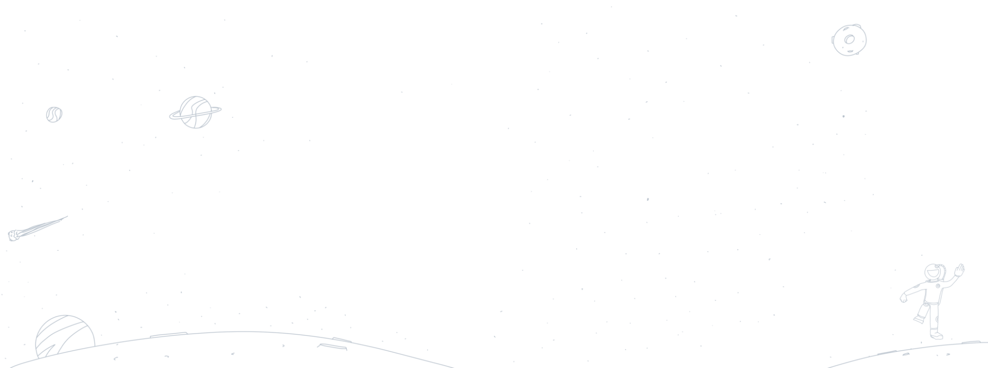 Un fondo blanco con algunos dibujos