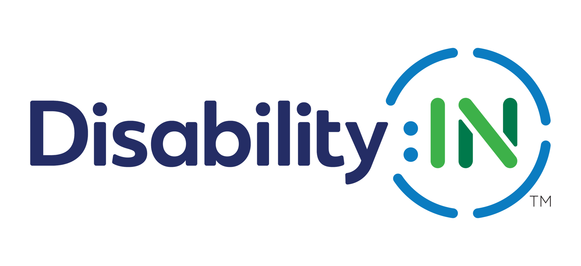 Disability:IN logo: Dark blue text 