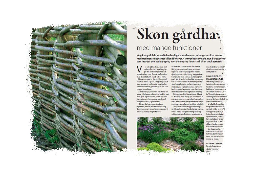 Artikel: Skøn gårdhave med mange funktioner