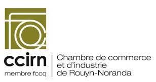 Logo: ccirn with a gold and brown graphic and text 