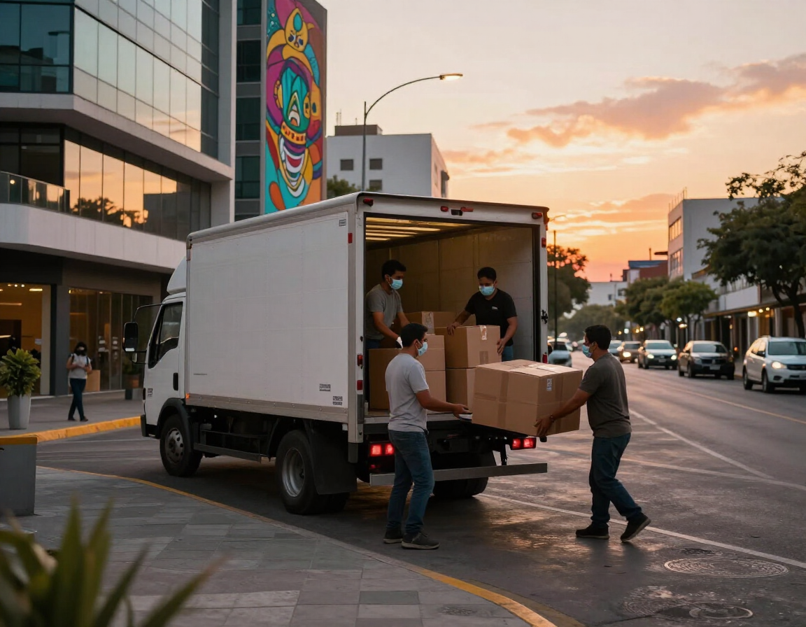 Fletes y mudanzas en zona urbana