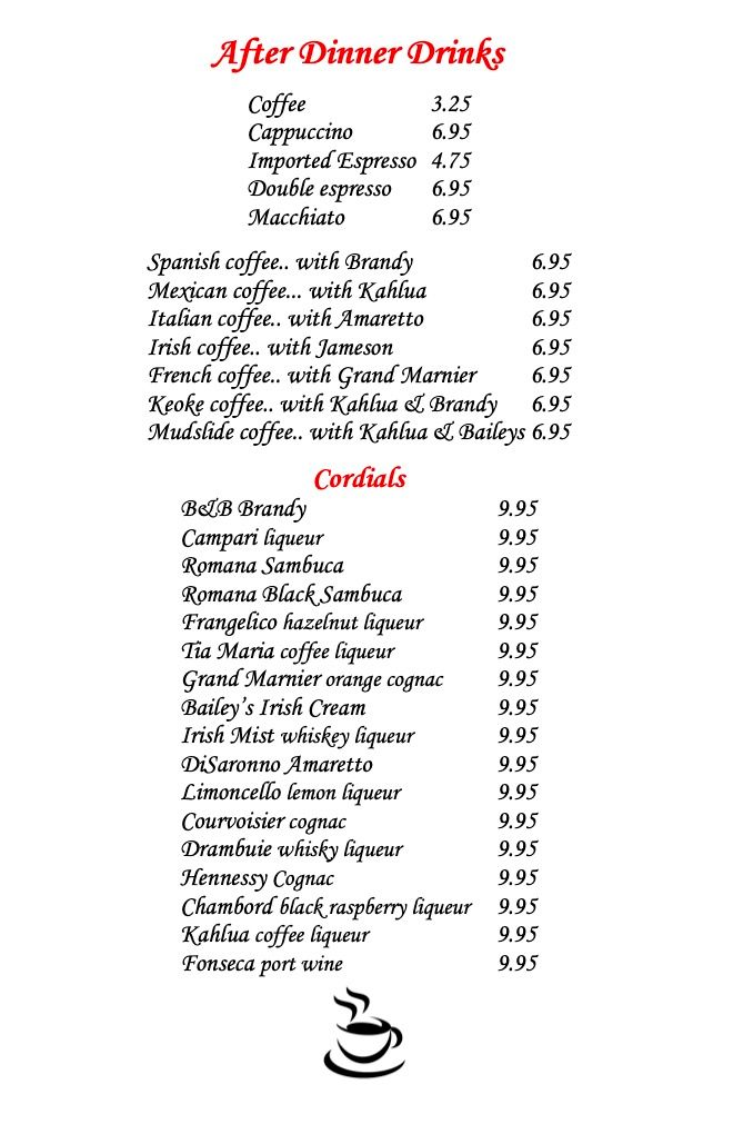 Lunch Piccolo Ristorante Bellmore, NY