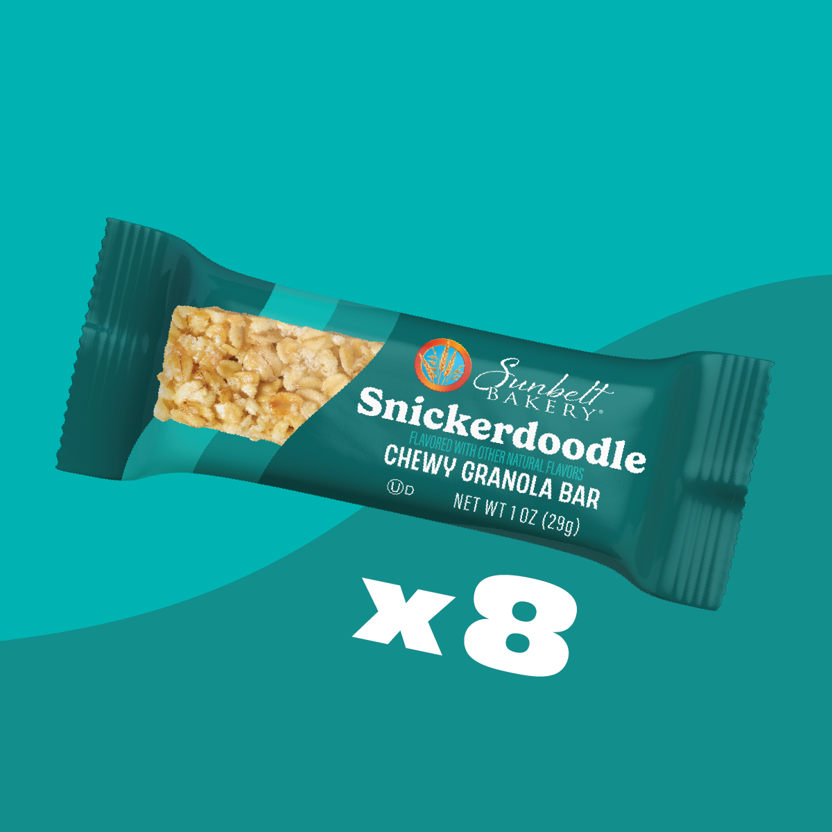wrap of snickerdoodle chewy granola bars