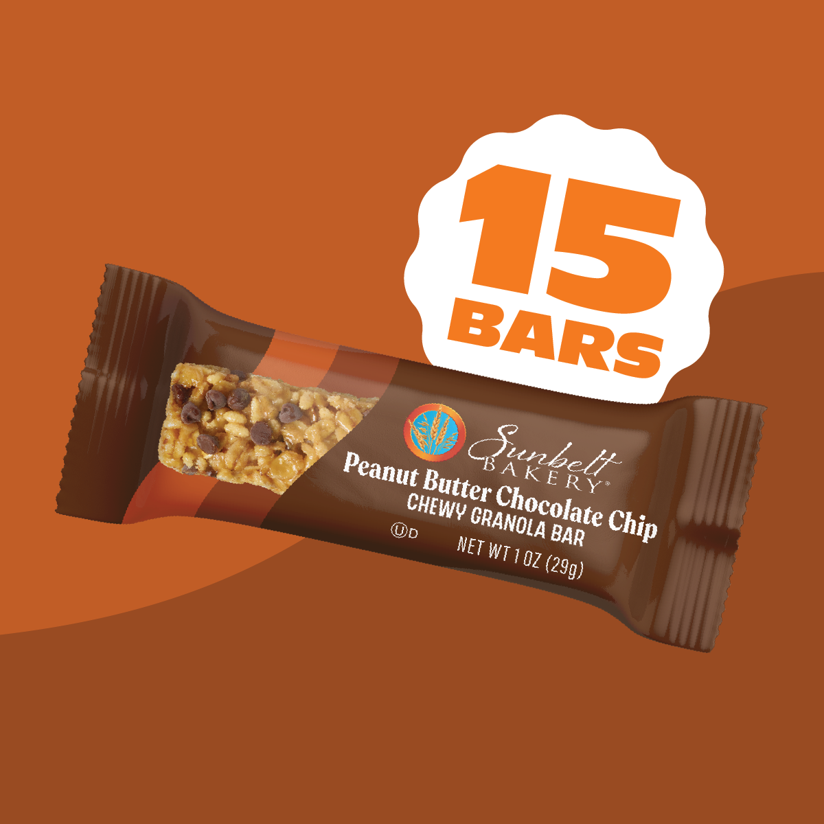 wrap of value pack peanut butter chocolate chip chewy granola bars