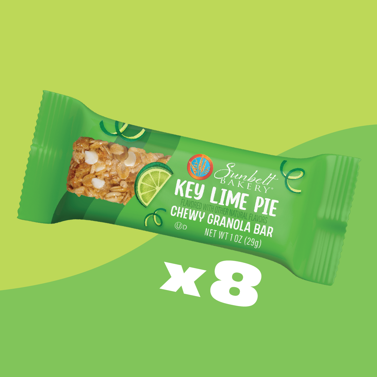 wrap of key lime pie chewy granola bars
